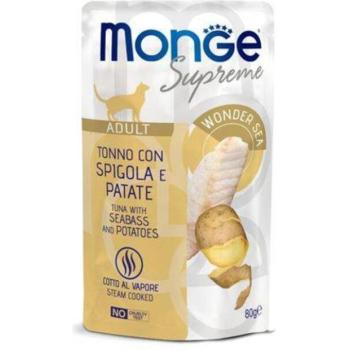 Monge Supreme Adult tuna with seabass & potato 80 g kép