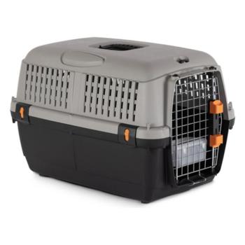 MP Bergamo Bracco Travel 1 IATA szállítóbox fém ajtóval, 48x32x31 cm kép