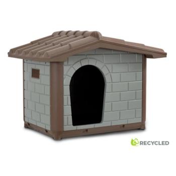 MP Bergamo Classic Eco műanyag kutyaház Large, 99x70x75 cm kép