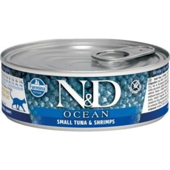 N&D CAT OCEAN TUNA & SHRIMP 70 GR kép