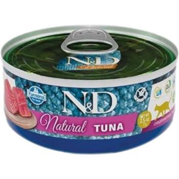 N&D CAT TERMÉSZETES TONHAL 70 GR kép
