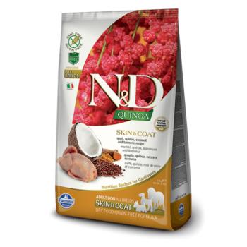 N&D Dog Grain Free Quinoa Skin&Coat Fürj 2,5 kg kép