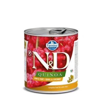 N&D Dog Quinoa konzerv fürj&kókusz 6x285g