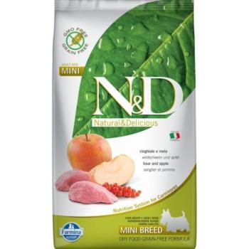 N&D Grain Free Adult Mini boar & apple 7 kg kép
