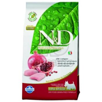 N&D Grain Free Adult Mini Chicken & Pomegranate 800 g kép
