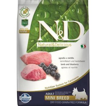 N&D Grain Free Adult Mini Lamb & Blueberry 7 kg kép