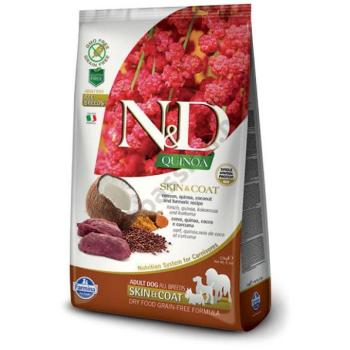 N&D Grain Free Quinoa Skin & Coat Venison 2,5 kg kép