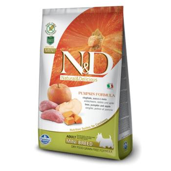 N&D Grain Free vaddisznó&alma sütőtökkel adult mini 2x 7kg kép
