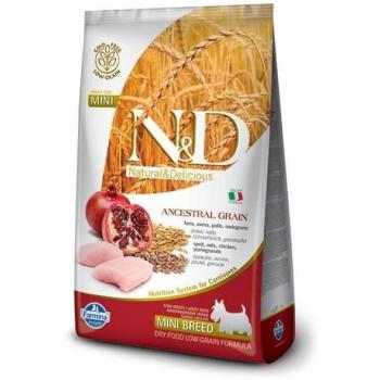 N&D Low Grain Adult Mini Chicken & Pomegranate 800 g kép