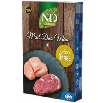 N&D Meat Duo Menu 6x70 g kép