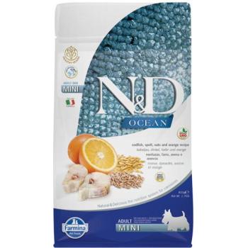 N&D Ocean Adult Mini Cod Pumkin & Spelled & Orange 800 g kép