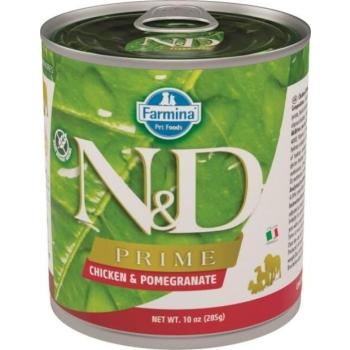 N&D Prime Adult chicken & pomegranate 285 g kép