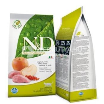 N&D Prime Cat Adult Boar & Apple 0,3 kg kép