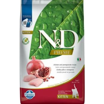 N&D Prime Kitten chicken & pomegranate 5 kg kép