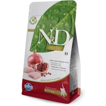 N&D PRIME MACSKA CSIRKE & GRÁNÁTALMA KISCICA 5KG kép