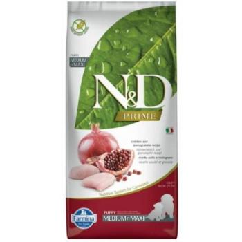 N&D Prime Puppy Medium & Maxi Chicken & Pomegranate 12 kg kép
