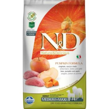 N&D Pumpkin Adult Medium & Maxi Boar & Apple 2,5 kg kép