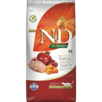 N&D Pumpkin Neutered quail & pomegranate 5 kg