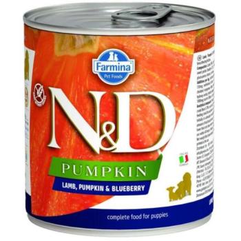 N&D Puppy lamb & blueberry 285 g kép