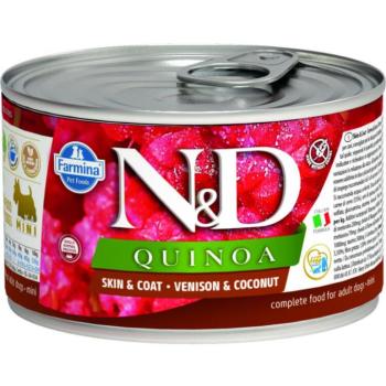 N&D Quinoa Adult Mini Venisot & Coconut 140 g kép
