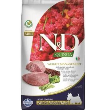 N&D Quinoa Grain Free Weight Management Mini 2,5 kg kép