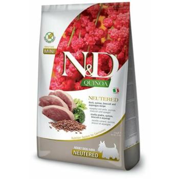 N&D Quinoa Neutered Adult Mini duck, broccoli & asparagus 2,5 kg kép