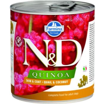N&D Quinoa Quail & Coconut 285 g kép