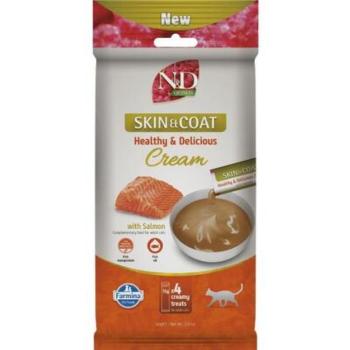 N&D Quinoa Skin & Coat Healthy & Delicious Cream salmon 60 g kép
