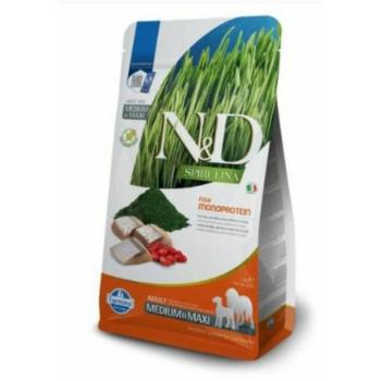N&D Spirulina Adult Medium & Maxi Herring 2 kg kép
