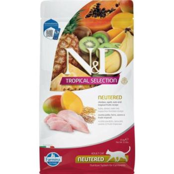 N&D Tropical Selection Adult Neutered chicken 1,5 kg kép