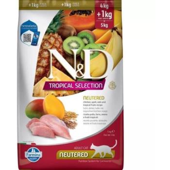 N&D Tropical Selection Adult Neutered chicken 5 kg kép