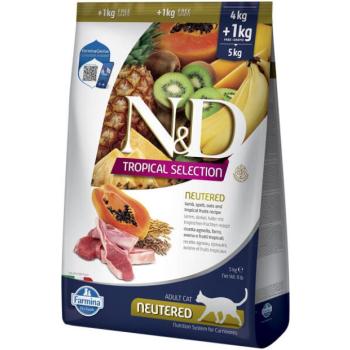 N&D Tropical Selection Adult Neutered lamb 5 kg kép