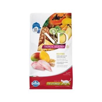 N&D Tropical Selection Cat Chicken Neutered Adult 300g kép