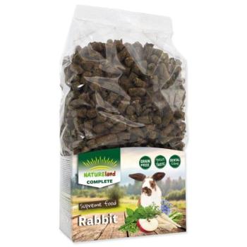 Nature Land Teljes értékű takarmány nyulaknak és törpenyulaknak pellet 900g kép