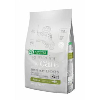 Nature's Protection Superior Care White Dogs Grain Free Fish Junior Small&Mini Breeds 1,5 kg kép