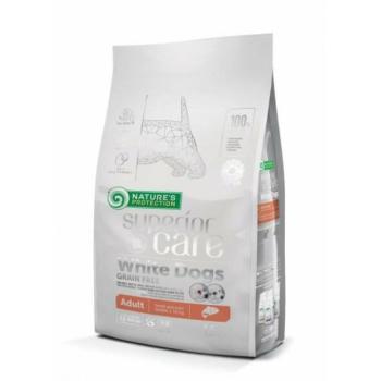 Nature's Protection Superior Care White Dogs GF Adult salmon Small&Mini Breeds 1,5 kg kép
