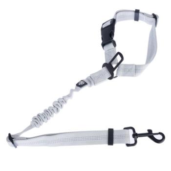 Nomad Tales Calma autós biztonsági öv kutyáknak, 58 - 75 cm hosszú, 25 mm széles (szürke) kép