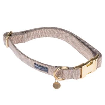 Nomad Tales Calma nyakörv kutyáknak, sand (homoszín)- S méret: 30 - 46 cm nyakerület, Sz 15 mm kép