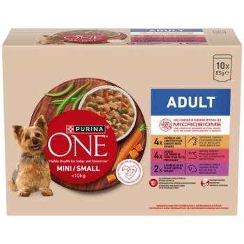 ONE Adult Mini chicken, beef & lamb in sauce 10x85 g kép