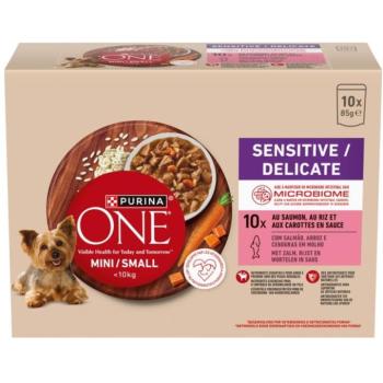 ONE Mini Sensitive/Delicate salmon 10x85 g kép