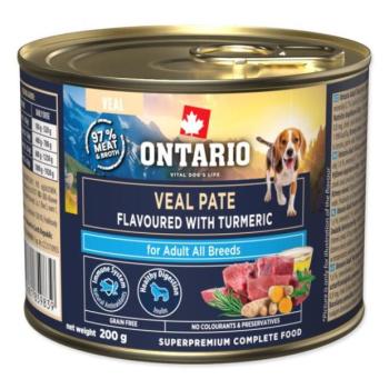 Ontario Adult borjú pástétom kurkuma ízesítéssel 200g kép