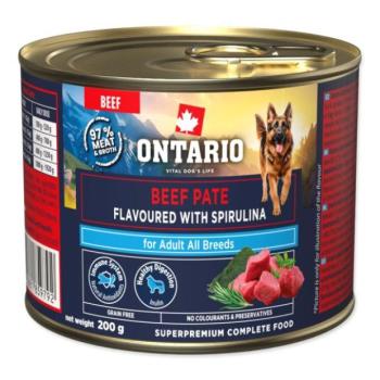 Ontario Adult marhahús pástétom spirulina ízesítéssel 200g kép