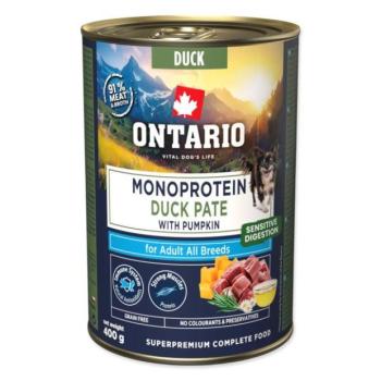 Ontario Adult monoprotein kacsapástétom sütőtökkel 400g kép