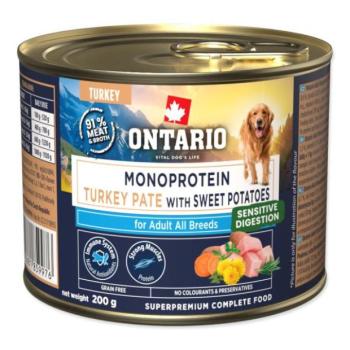 Ontario Adult monoprotein pulyka pástétom édesburgonyával 200g kép