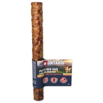 Ontario Protein marhahús rágó, nagy 25,4 cm-es tekercs, nagy kép