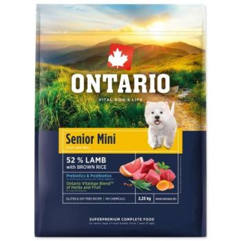 Ontario Senior Mini Bárány & Barna Rizs 2,25kg kép