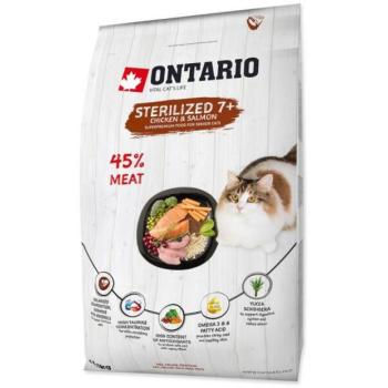 ONTARIO Sterilised 7+ 6,5 kg kép