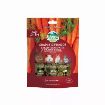 Oxbow Simple Rewards jutalomfalat rágcsálóknak - répa, kapor 85 g