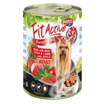 Panzi FitActive Beef with Beef Liver & Lamb with Apple Adult 1240 g kép