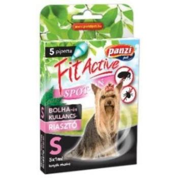 Panzi FitActive kullancs- és bolhariasztó Spot-on S 5x1 ml kép